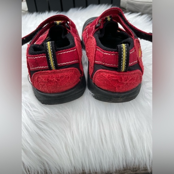 Keen Red Waterproof Sandal Hiking Sport Kid Size 3 - Newport H2 - Picture 3 of 7